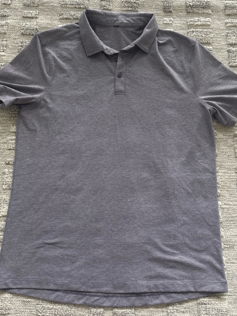lululemon athletica Gray Men's Polo Shirt